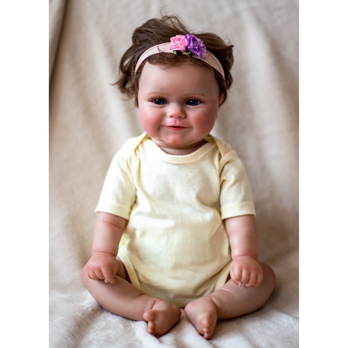 Duża Lalka jak prawdziwe dziecko Reborn Lalki Hiszpańskie z akcesoriami