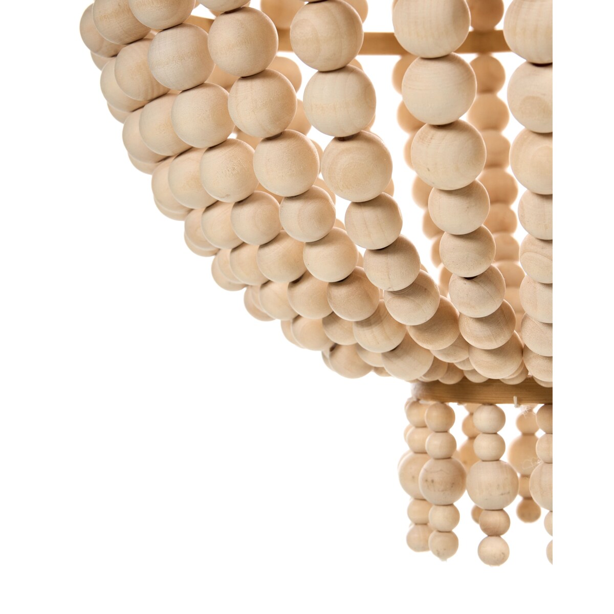 Żyrandol KUMBUKKAN Drewno Jasnobrązowy