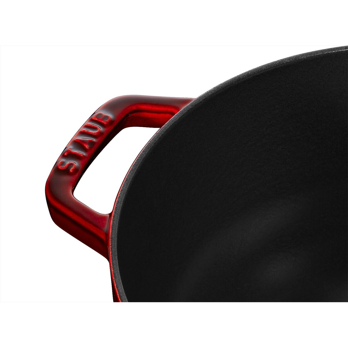 Garnek żeliwny okrągły lilia Staub - 3.5 ltr, Grenadynowy