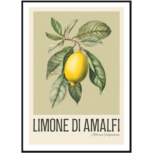 Poster Story, Plakat, Obraz - Toskańska Cytryna, wymiary 30 x 42 cm