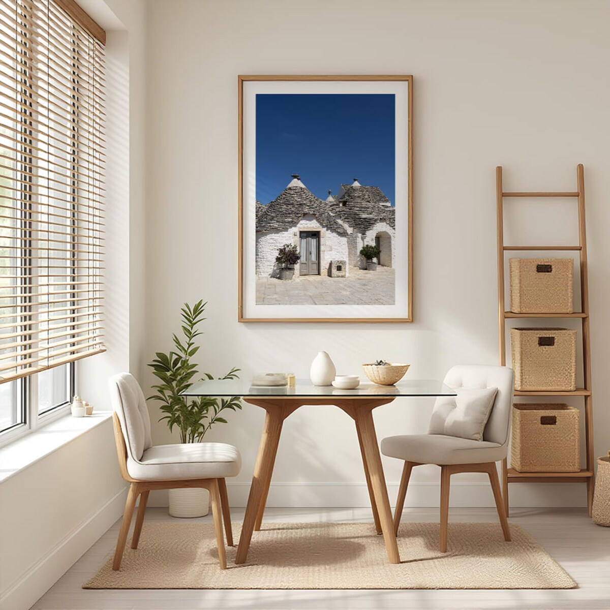 plakat trulli alberobello apulia włochy 2 70x100