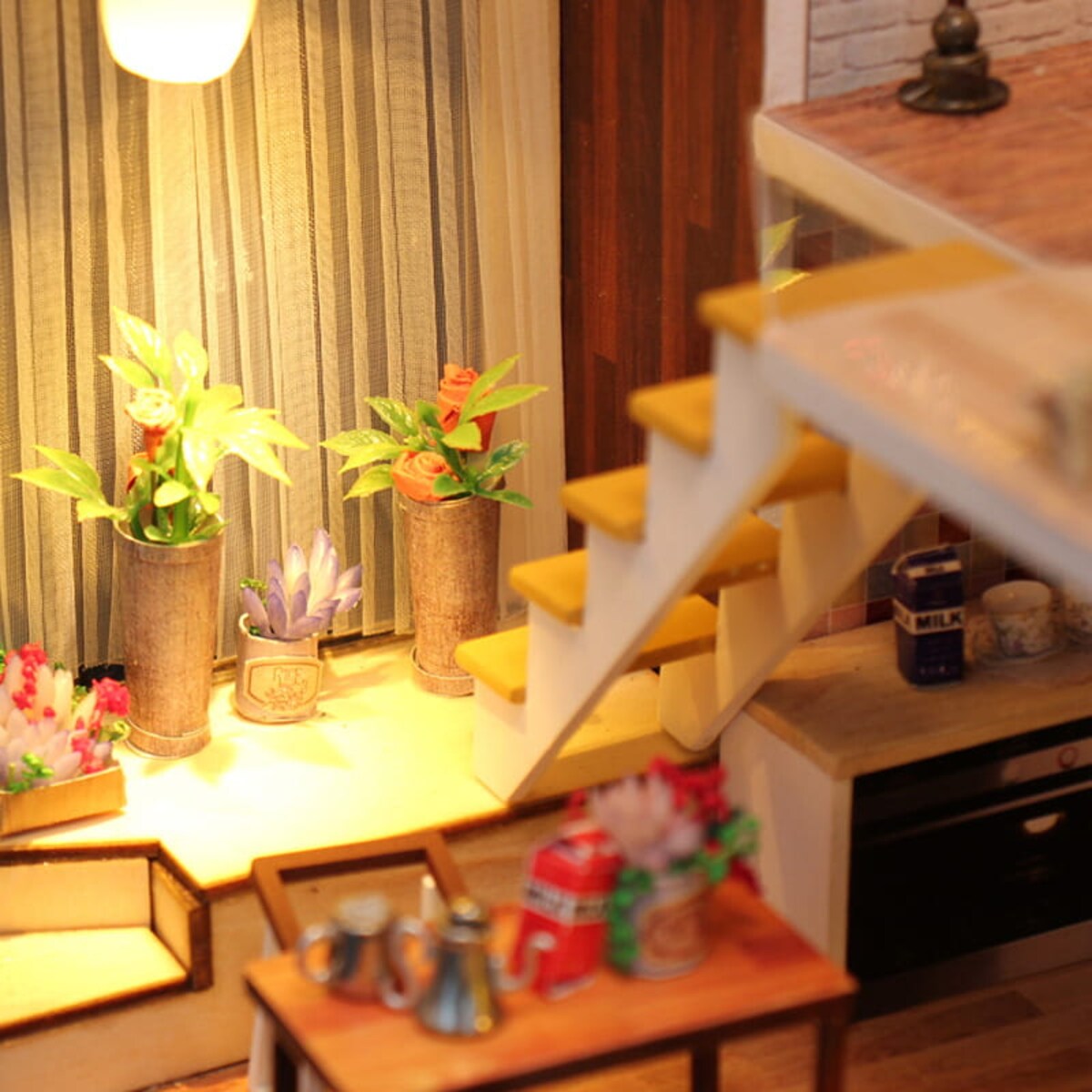 Miniaturowy domek - Skandynawska prostota