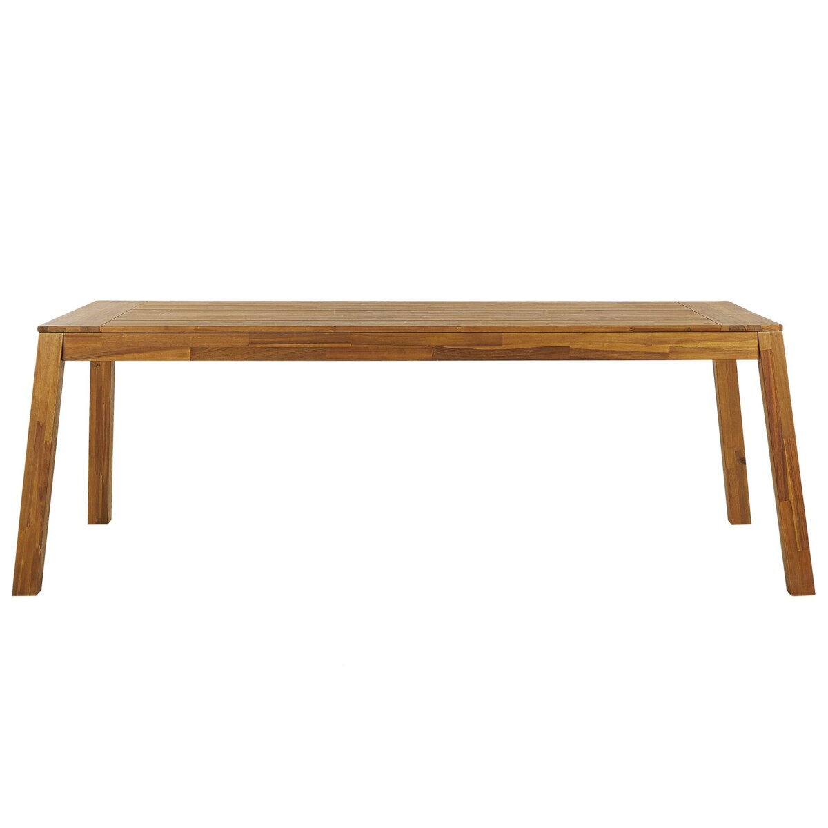 Stół ogrodowy akacjowy 210 x 90 cm jasne drewno LIVORNO