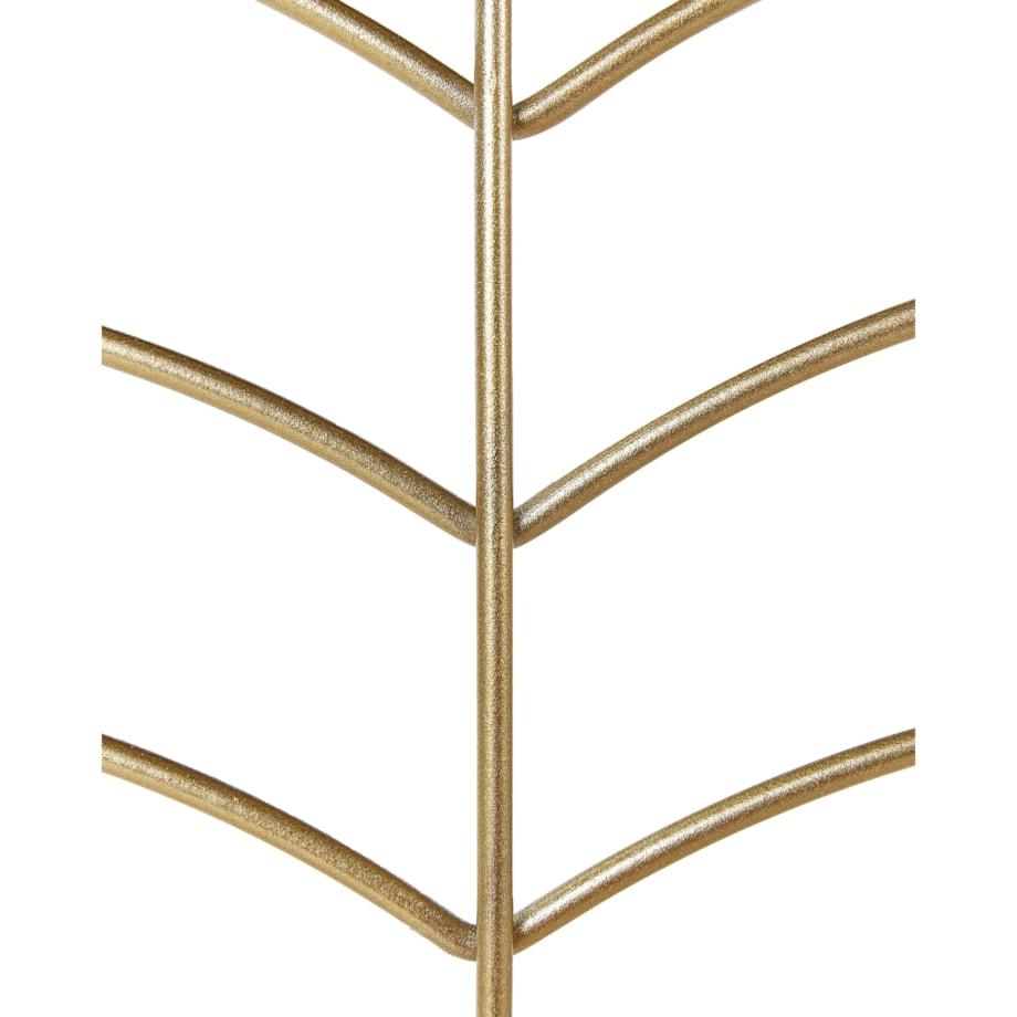 3-panelowy składany parawan pokojowy metalowy 120 x 160 cm złoty PESCIA