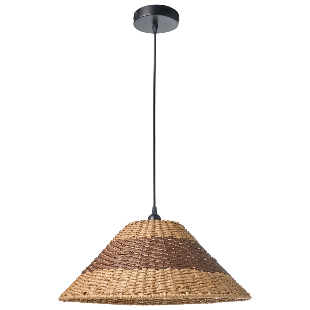 Lampa wisząca BANCAL Papierowa plecionka Naturalny