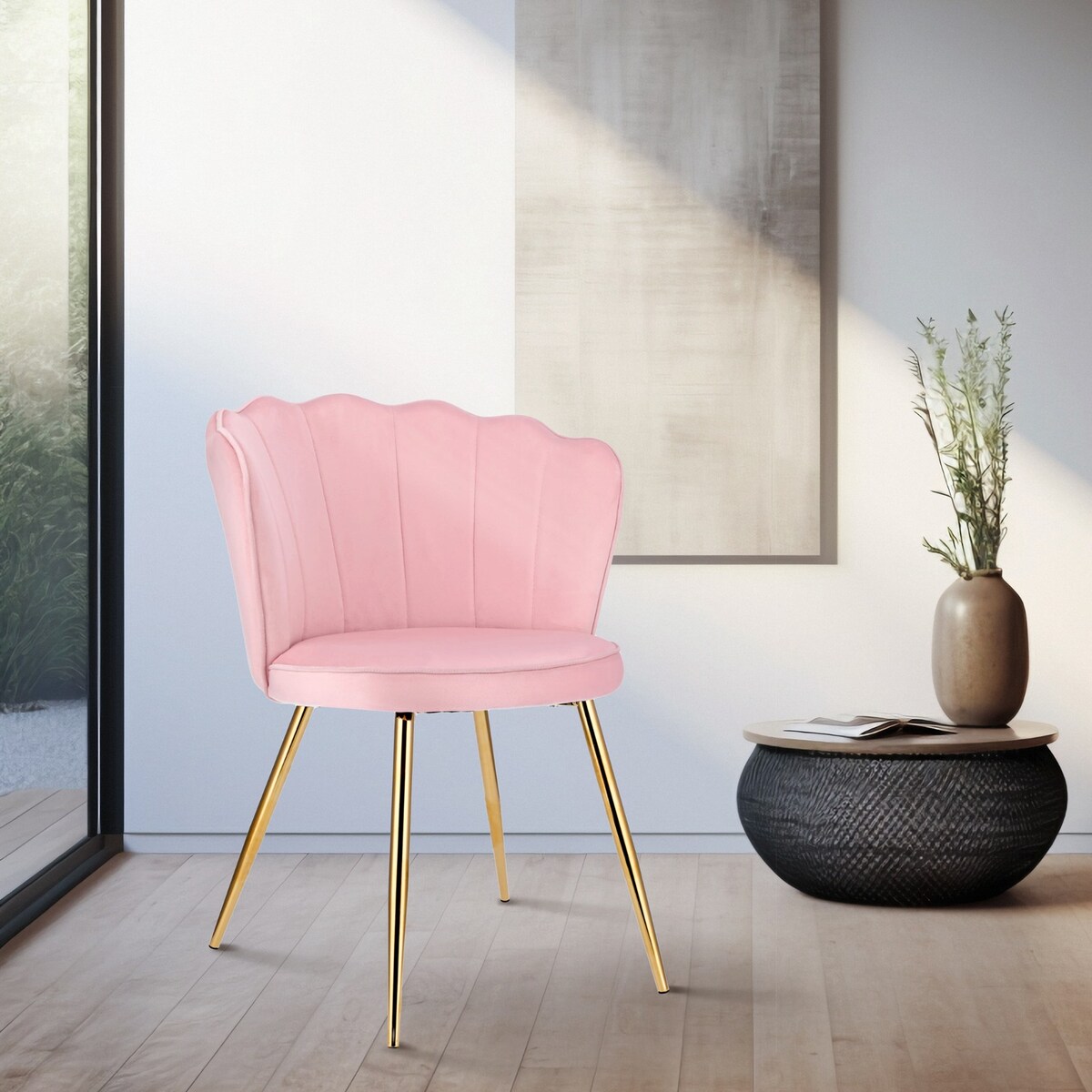 Krzesło różowe FIORE