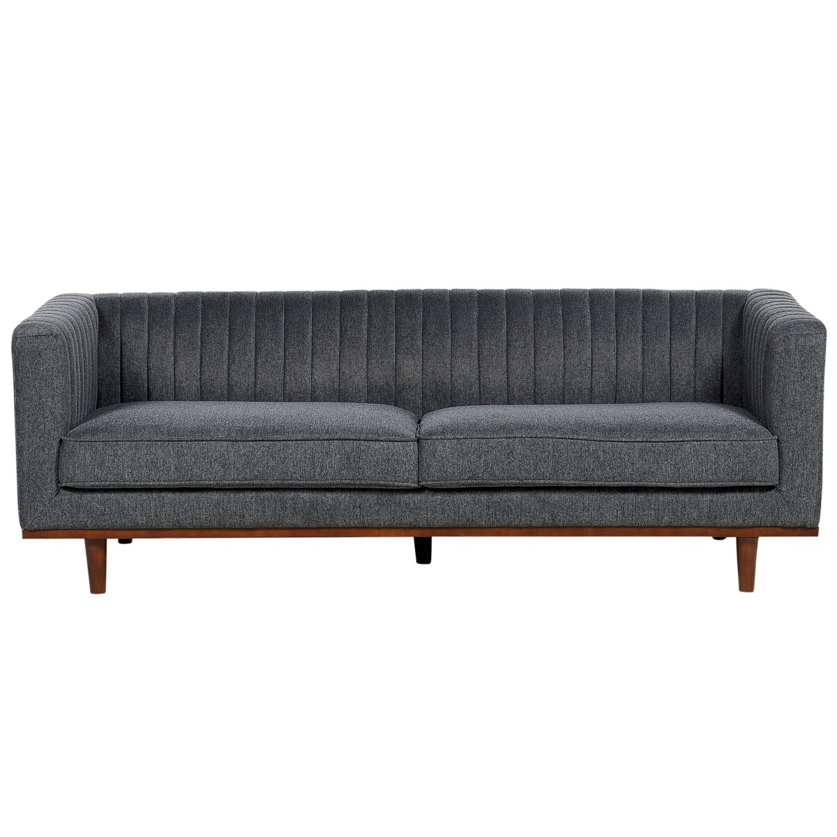 Sofa 3-osobowa ciemnoszara SKAULE