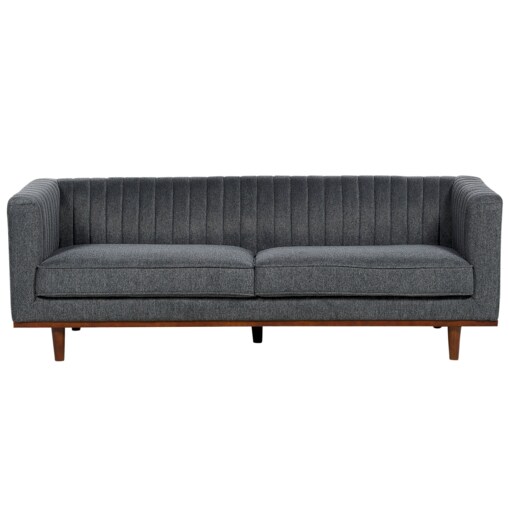 Sofa 3-osobowa ciemnoszara SKAULE