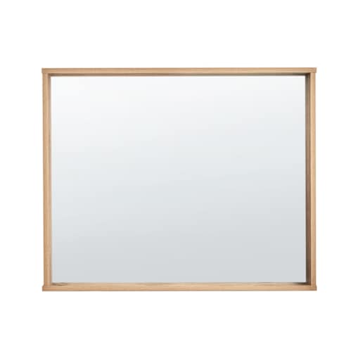 Lustro ścienne ROSELL MDF Jasne drewno