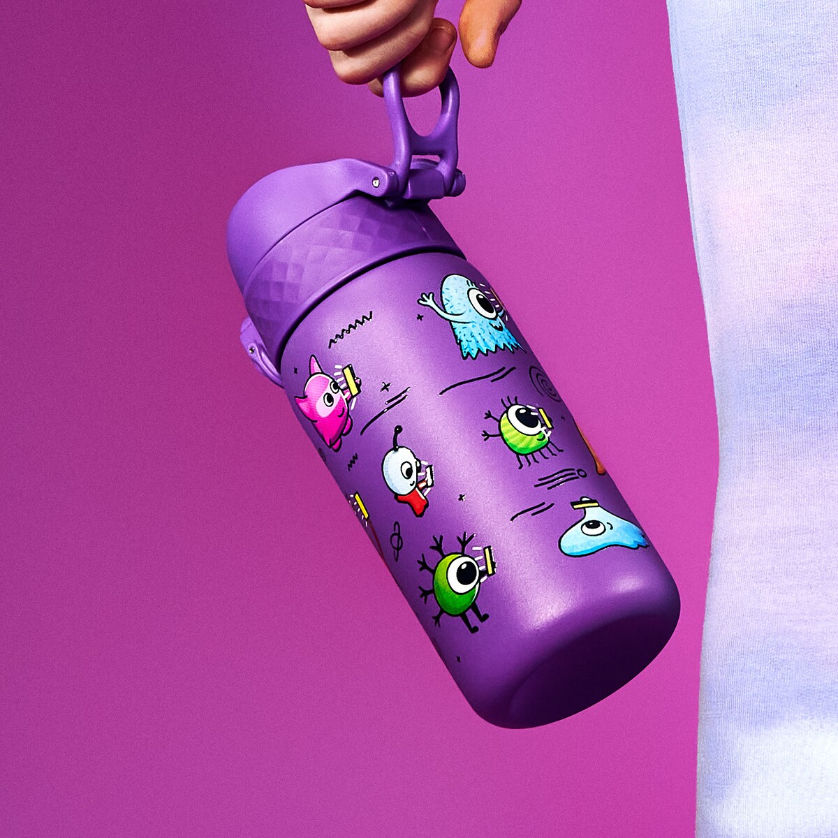 Butelka ION8 Single Wall I8SS400PVALIEN Aliens