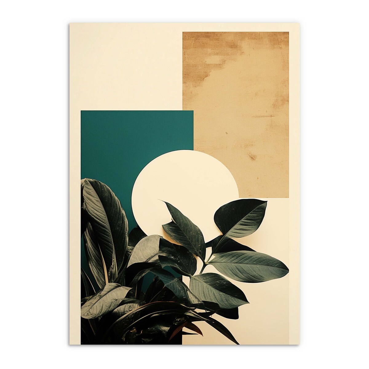 Nowoczesny Plakat ścienny Obraz na ścianę do salonu biura Geometria