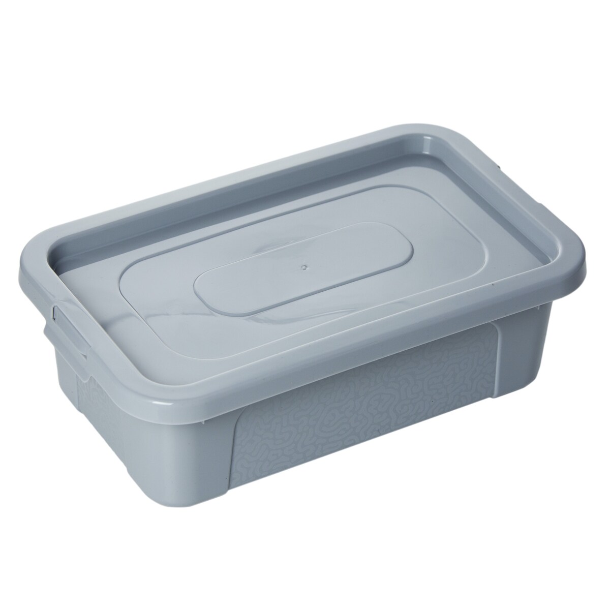 Pojemnik Plastikowy Z Pokrywą Zamykany Pudełko Box Przezroczysty 4,5 L