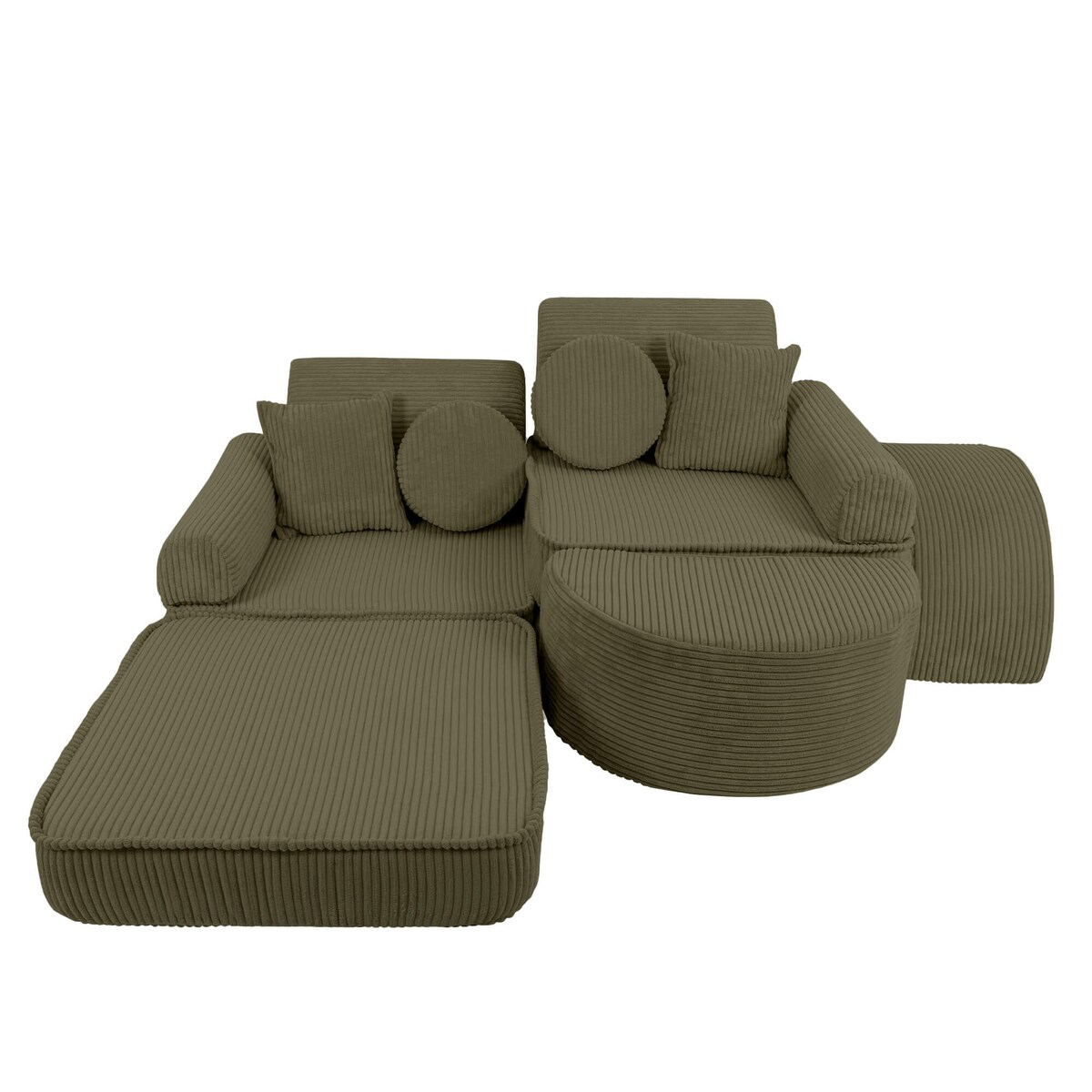 Pocket Sofa Max, Aesthetic - Khaki