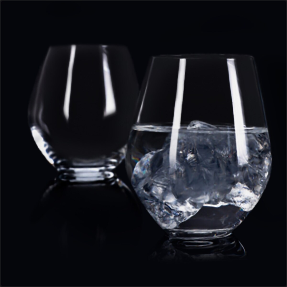 4X Szklanki Kryształowe Do Whisky Napojów Drinków Prezent 400 Ml Komplet Zestaw Szklanek