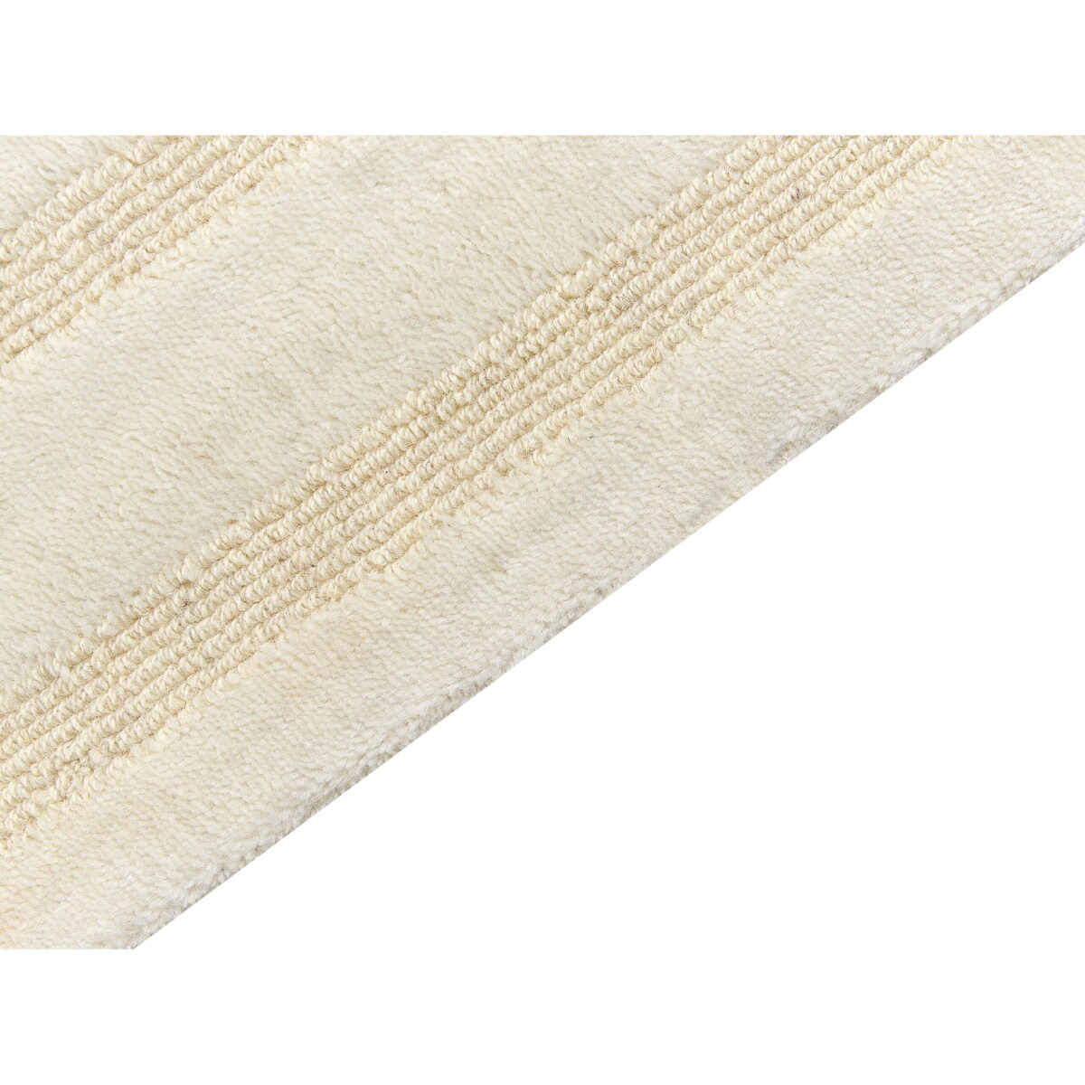 Dywan wełniany 300 x 400 cm beżowy ABEGUM