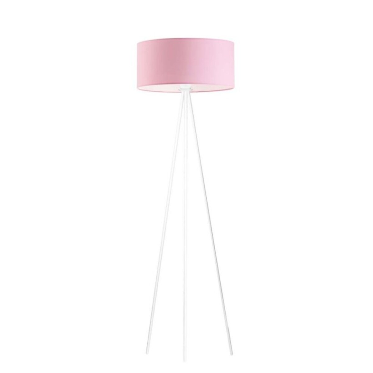 Lampa stojąca podłogowa trójnóg z abażurem walec 40cm JOLLY
