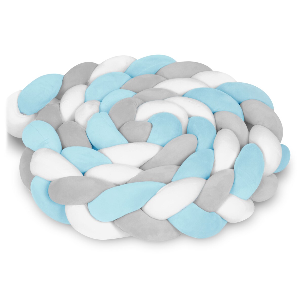 Ochraniacz do łóżeczka warkocz otulacz pleciony 3m Ricokids