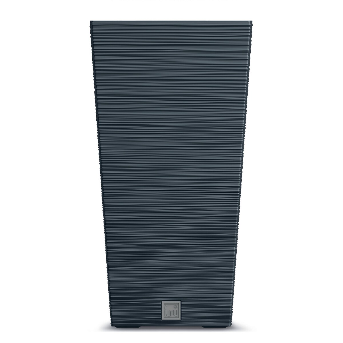 Doniczka Donica Ogrodowa 24/29,5/34,5 Cm Zestaw Na Taras Do Ogrodu Domu Antracytowa