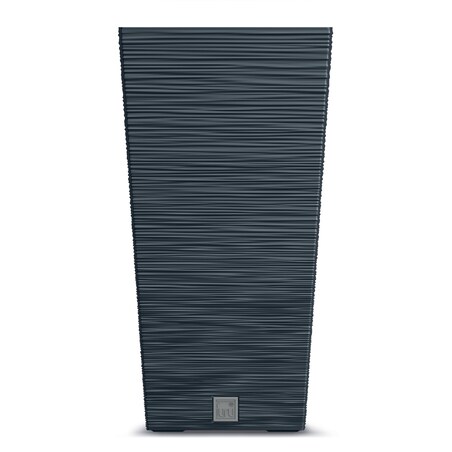 Doniczka Donica Ogrodowa 24/29,5/34,5 Cm Zestaw Na Taras Do Ogrodu Domu Antracytowa