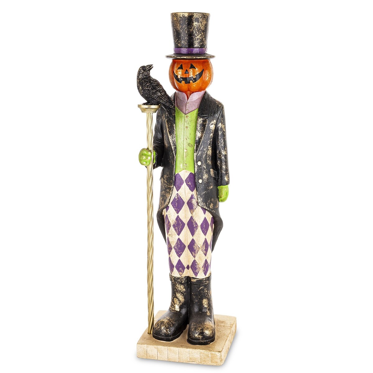 Figurka na Halloween 84x21x21 cm STRIGO pozłacany