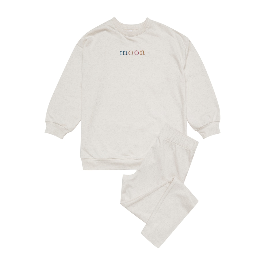 Piżama Fune 41870-80X Beżowy Beżowy, L