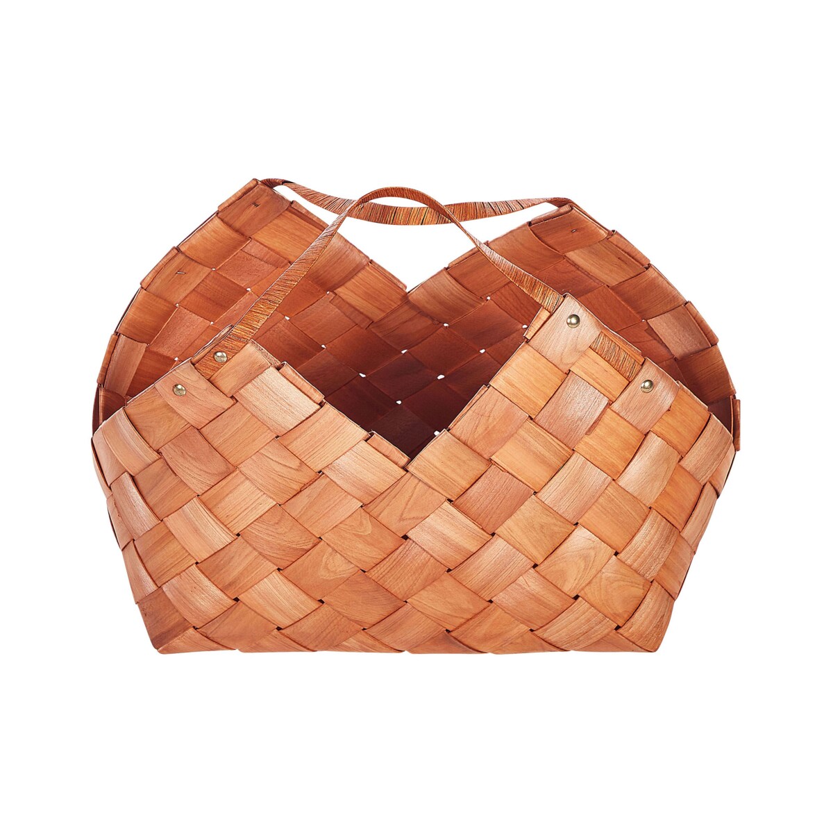 Kosz drewniany naturalny QARA