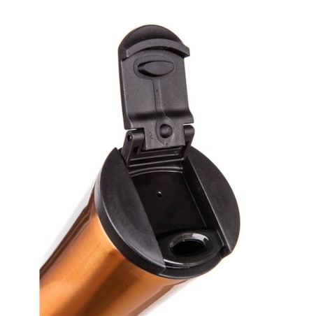 KUBEK PODRÓŻNY TERMICZNY termos 500 ml MIEDZIANY na kawę herbatę napoje