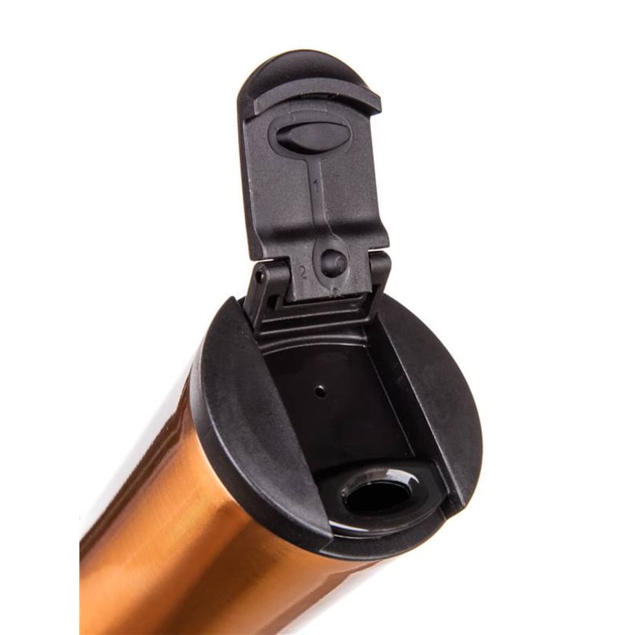 KUBEK PODRÓŻNY TERMICZNY termos 500 ml MIEDZIANY na kawę herbatę napoje