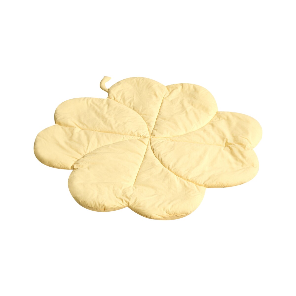 Mata do zabawy liść 110 x 110 cm zółta ACADINE