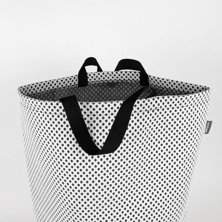 Torba na zakupy materiałowa 55x58 wzór kropki