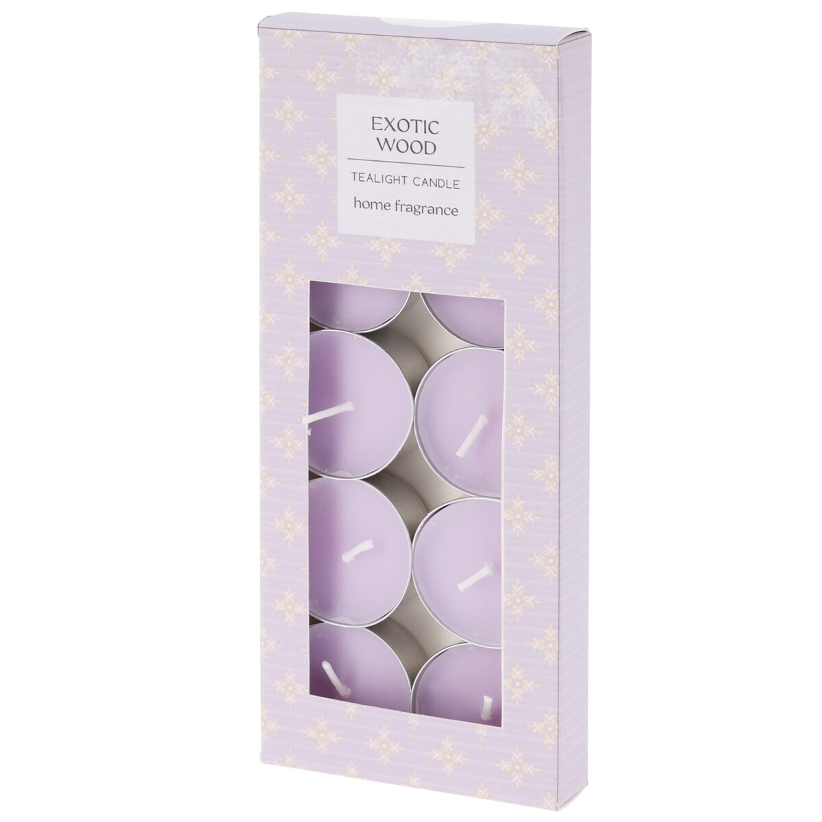 Świeczki Zapachowe Parafinowe Tealight Małe Podgrzewacze Zestaw 10 Szt. Exotic Wood
