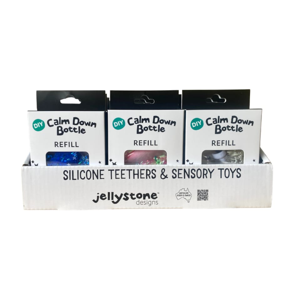 Wkład uzupełniający do butelek DIY, Tęcza, Jellystone Designs