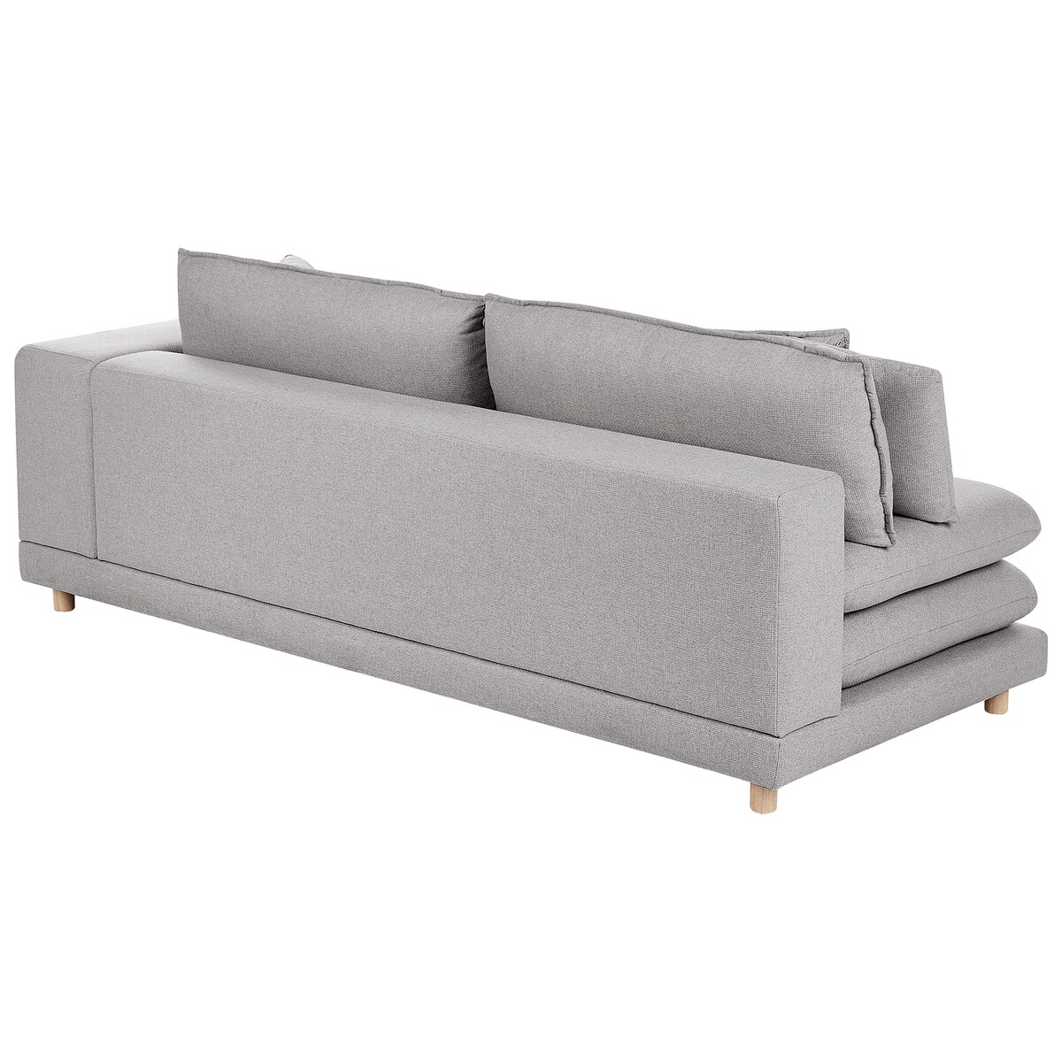 Sofa dla 2 osób HEDEN Szary Z poduszką