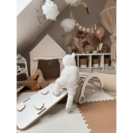 MAŁY bujak montessori + MAŁA zjeżdżalnia CHMURKI