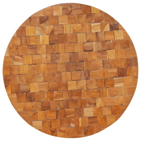 vidaXL Stolik kawowy, 60 x 60 x 35 cm, lite drewno tekowe