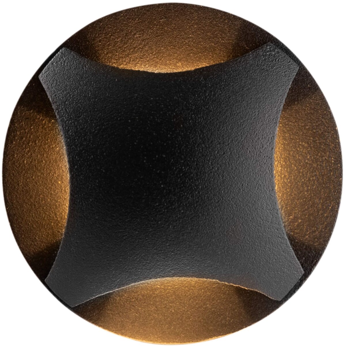 Lampa schodowa wpuszczana Biscotti O036-L3B3K LED 3W IP54 czarna, Maytoni