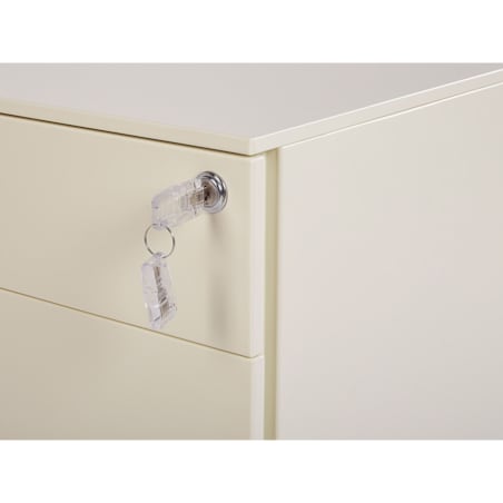 Szafka biurowa metalowa beżowa CAMI