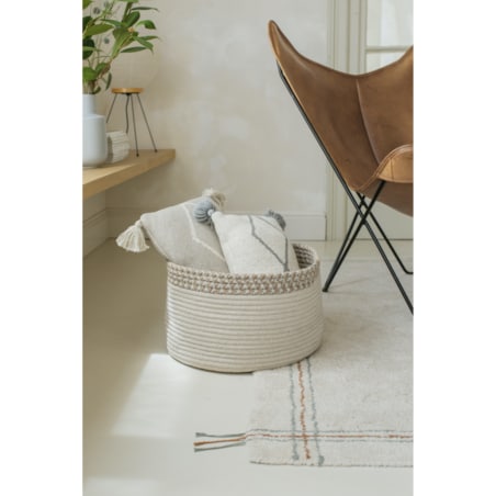 Lorena Canals - Kosz dekoracyjny Kilo Toffee