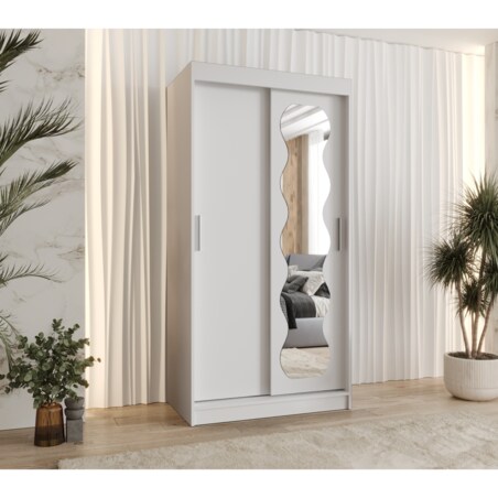 Szafa przesuwna SPOTI 100 biały