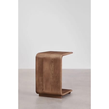 Stolik pomocniczy z drewna mango, 35x40 cm Tinsley, brązowy