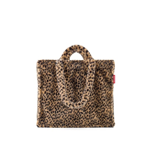Torba SOFTSHOPPER, leo fake fur