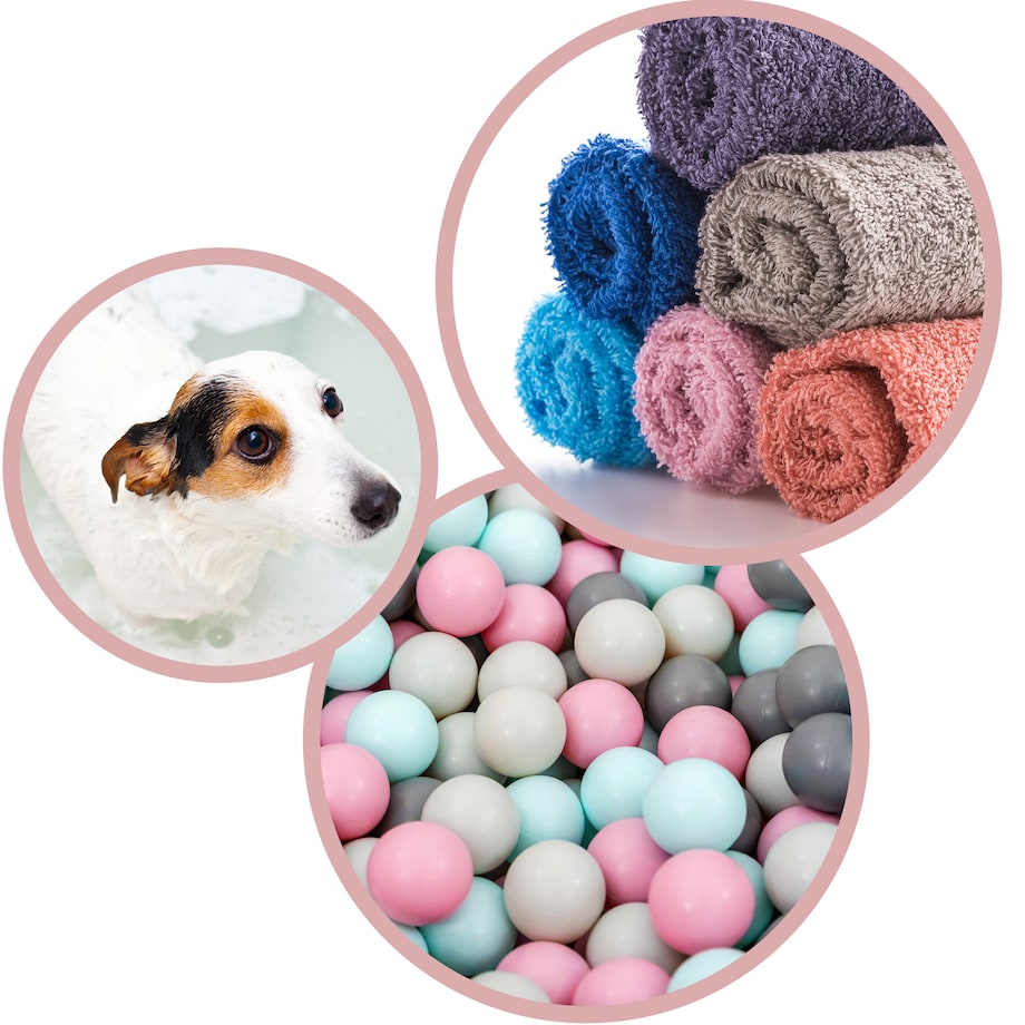 Wanienka składana dla dziecka z termometrem Ricokids