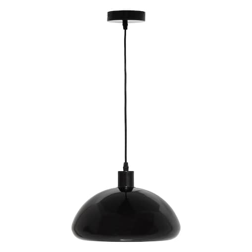 Lampa sufitowa z metalowym kloszem SAVIO, Ø 27 cm