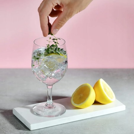 Kieliszki Servo Line KROSNO do wody lub wina 6szt 250ml klasyczne trwałe