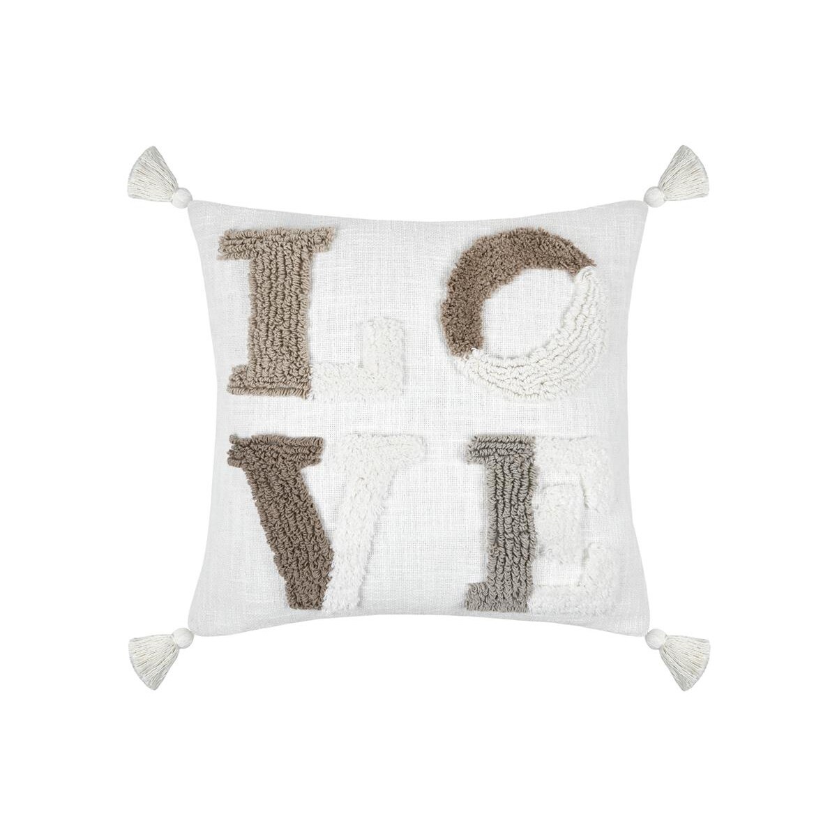 Poduszka dekoracyjna ze ściaganą poszewką, JOANNY, 45 x 45 cm