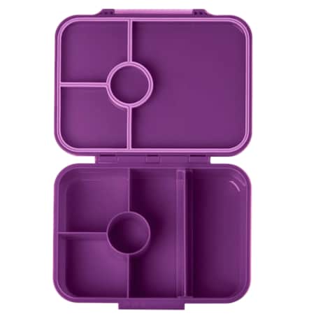 LEKKABOX CLASSIC śniadaniówka z przegródkami, Lilac
