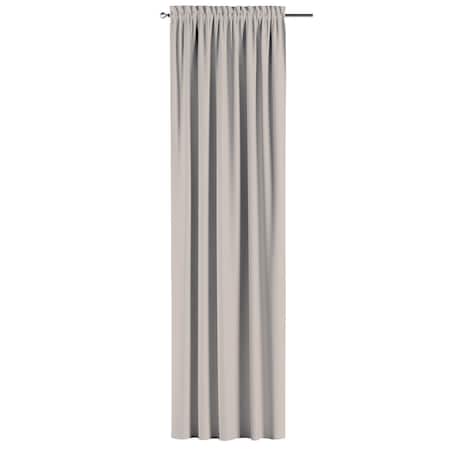Zasłona na kanale z grzywką 1 szt. 130x245 kaszmirowy