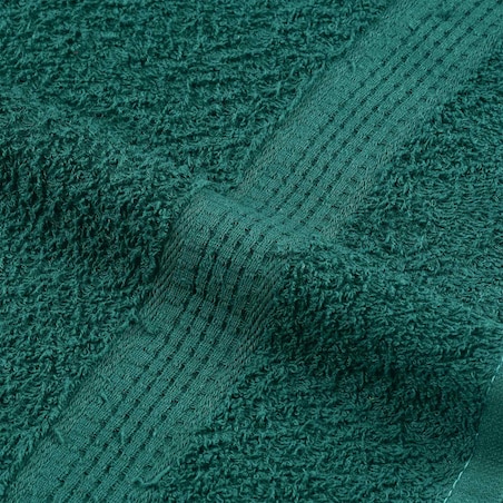vidaXL Ręczniki kąpielowe 2 szt. Zielony 360 gsm 100% bawełna