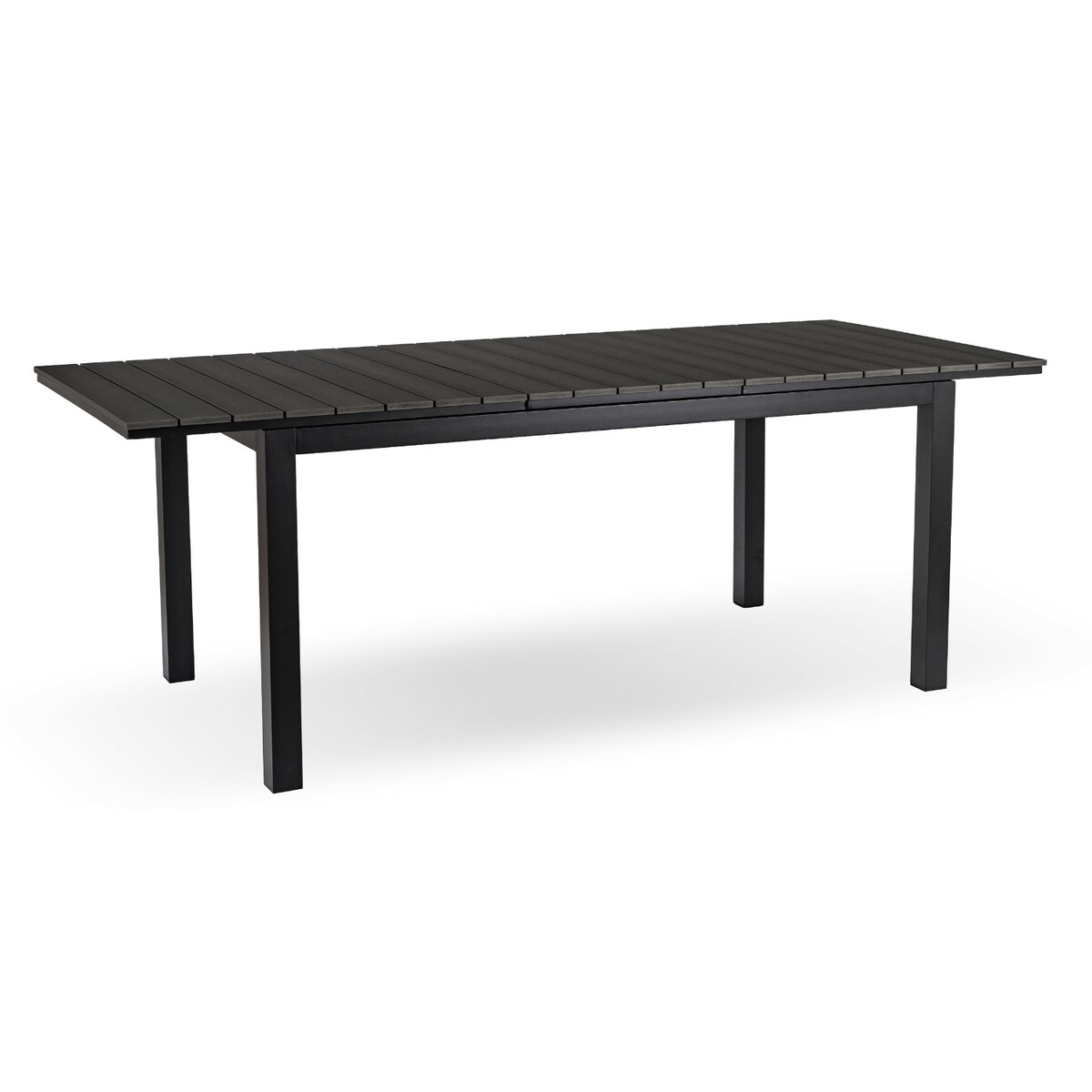 Zestaw Mebli Ogrodowych Na Taras Ogród Technorattan Czarny Popiel