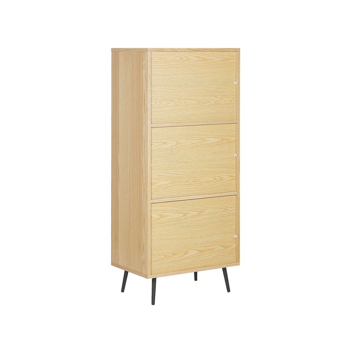 Regał jasne drewno z białym RICHMOND